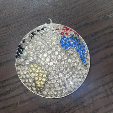 silver 925 지구본 avalanche jacob&co 제이콥풍