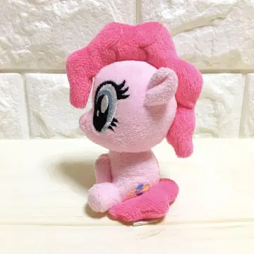 마이 리틀 포니 / 핑키 파이 앉은 마스코트 미니 봉제 인형
