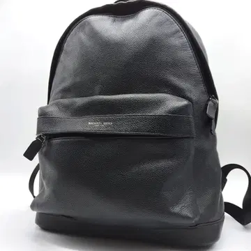 마이클코어스 백팩 천연 가죽 블랙 A4 수납 대용량 주름 가죽 남성용