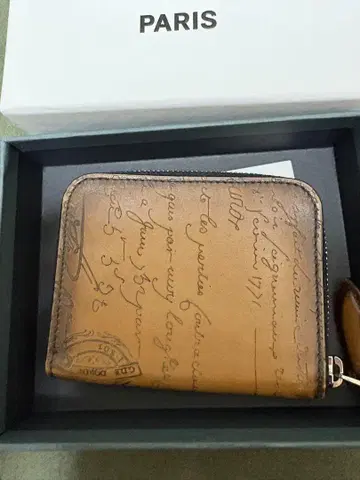 [미사용에 가까움] Berluti WAPA 지갑 와파 칼리그래피