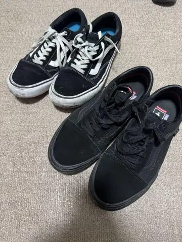 Vans 블랙 스니커즈 2족 세트
