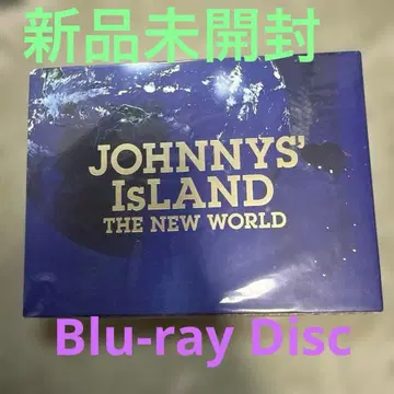 쟈니즈 아일랜드 THE NEW WORLD Blu-ray 새상품