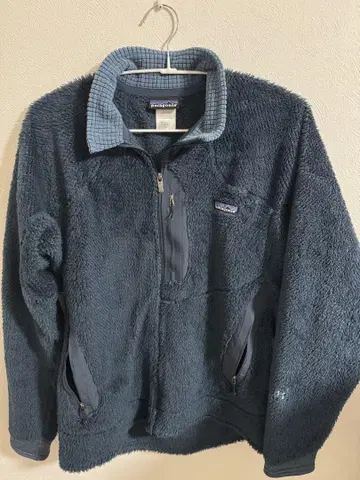 patagonia 남성용 플리스 자켓 L 다크 블루