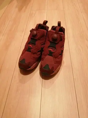 리복 InstapumpFury 펌프 퓨리 빨간색 27.5