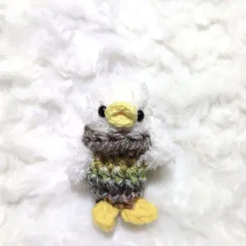 화이트 병아리 아미구루미