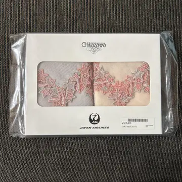 친 레이스 미니 타월 손수건 새상품
