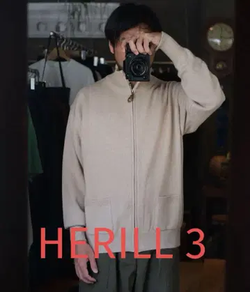 HERILL GOLDEN CASH ZIPUP SWEATER 3