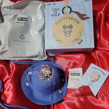 POPMART 라부부 버킷 햇 미니 백 POPMART labubu