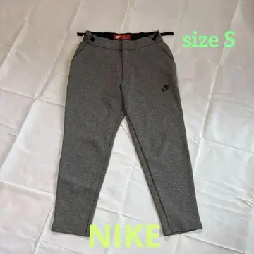 [ NIKE ] 나이키 테크 플리스 크롭 팬츠 남성용 S 그레이