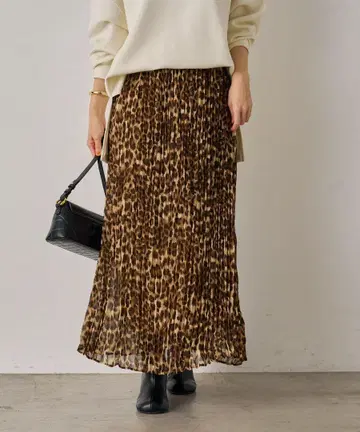 라운지 드레스 Loungedress 스커트 플리츠 스커트 롱