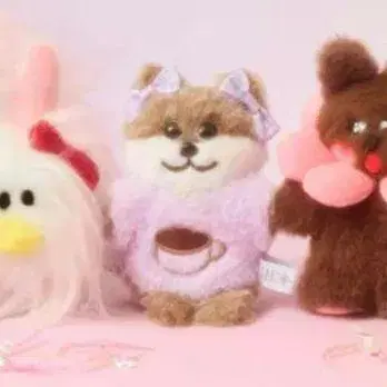 ILLIT 데뷔 1주년 기념 키링 봉제 인형 모카 카드