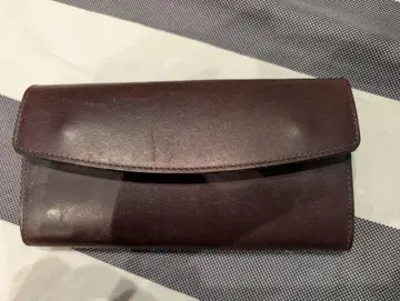 NOMADOI 노마도이 브라운 장지갑 천연 가죽 오일 가죽