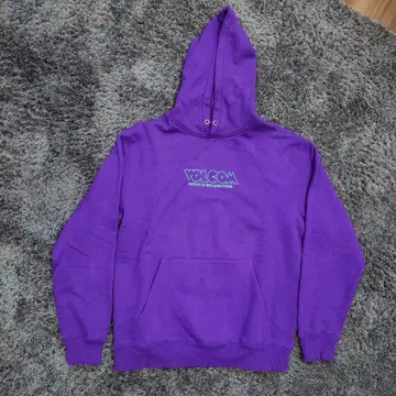 VOLCOM 퍼플 후드티
