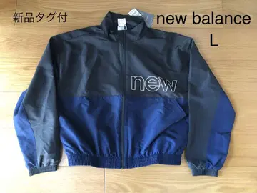 new balance 점퍼 L 사이즈 택 포함 새상품 네이비 그레이