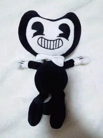 bendy 허기 워기 흑백 호러 봉제 인형 벤디