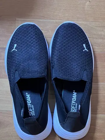 Puma 블랙 스니커즈 US 7