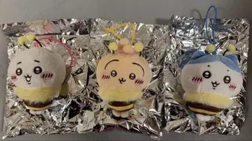 세븐일레븐 한정판 치이카와 (먼작귀) 벌꿀이 봉제 인형 3종 세트