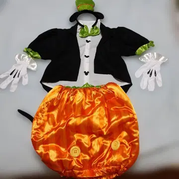 할로윈 코스튬 미키 호박