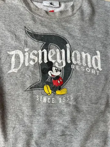 USA 구제 의류 Disneyland Resort 미키마우스 맨투맨 S