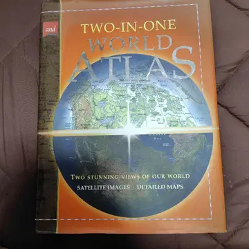 TWO-IN-ONE WORLD ATLAS