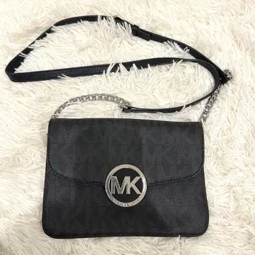 마이클코어스 숄더백 시그니처 체인 블랙