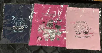 산리오 해피 복권 토트백 3종 세트
