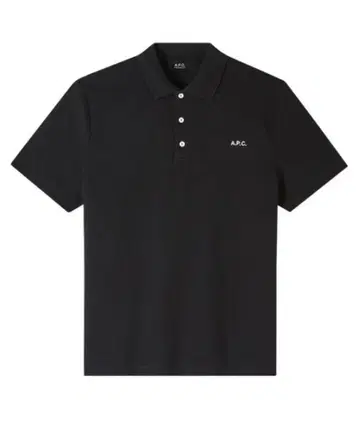 A.P.C. 블랙 피케 셔츠 M 사이즈