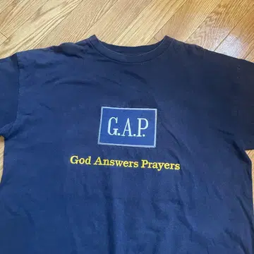 00s god answers players gap 부트 셔츠 XL