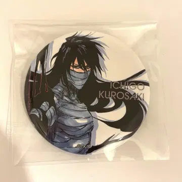 BLEACH 원화전 캔뱃지 쿠로사키 이치고 무월