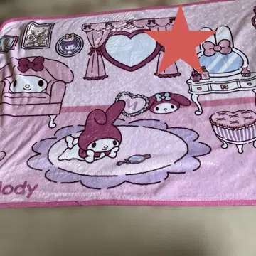 마이멜로디 캐릭터 굿즈 무릎 담요 산리오 마이멜로디