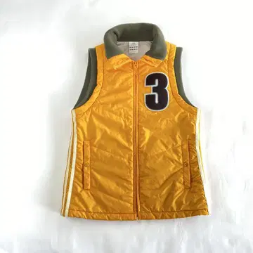 00s adidas 나일론 충전솜 베스트 Y2K 페어리 그런지 e329