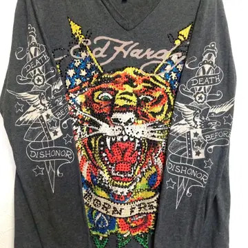 에드하디 [ L ] 스팽글 긴팔 티셔츠 상의 V넥