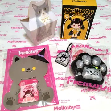 mellojoy 스퀴즈 힐링 고양이 손톱 별똥별 손톱