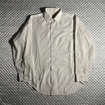 60s VINTAGE USA ARROW 긴팔 셔츠 화이트