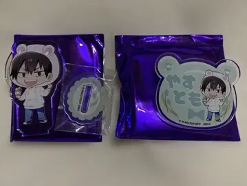 나약한 페달 아크릴 스탠드 & 이름 배지 세트