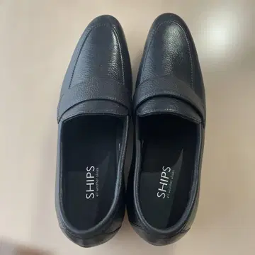 SHIPS 블랙 가죽 비즈니스 슈즈