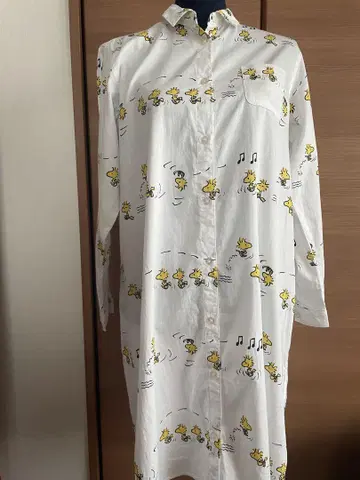 우드스탁 패턴 원피스