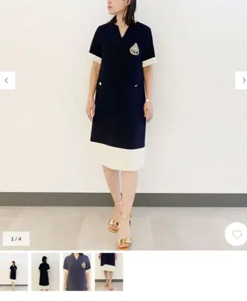 그레이스 콘티넨탈 비쥬 엠블럼 원피스