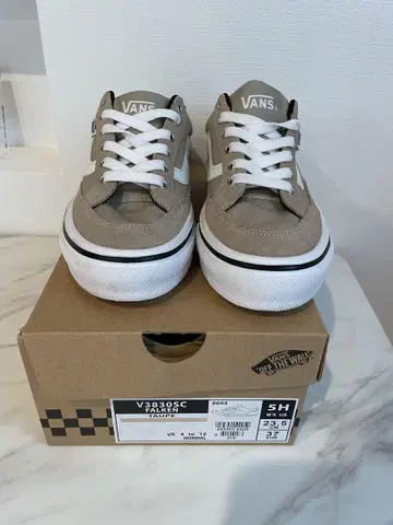 VANS V3830SC 베이지 스니커즈 5H