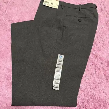 미사용! UNIQLO 다크 그레이 2WAY 스트레치 슬랙스 감동 팬츠
