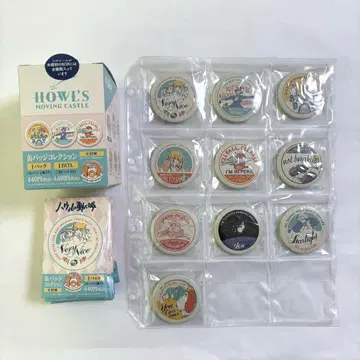 하울의 움직이는 성 캔뱃지 컬렉션 전 10종 세트