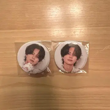 INI 후지마키 쿄스케 캔뱃지 2종 세트