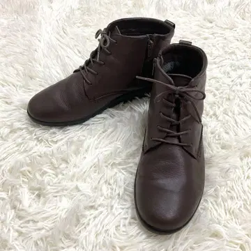 새상품급 ecco 에코 숏부츠 스니커즈 사이드지퍼 24.5cm