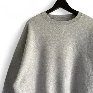 90s 빈티지 Russell 그레이 무지 V 가제트 맨투맨 O8