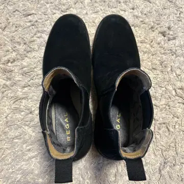 REGAL 첼시 부츠 블랙 스웨이드 공식 매장 구매