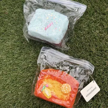 스퀴즈 쪼물쪼물 토스트 세트