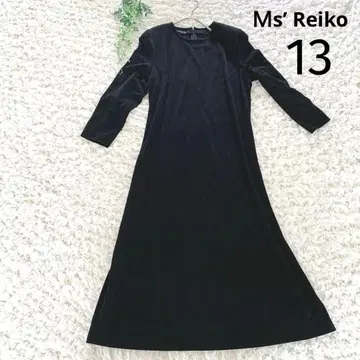 Ms' Reiko 롱 원피스 [13] 일본제 빅 사이즈 어깨 패드