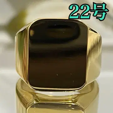 골드 반지 스퀘어 반지 [22호] 지그넷 고품질