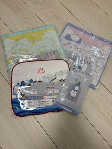 치이카와 (먼작귀) 1번 복권 타월, 러버 참 세트