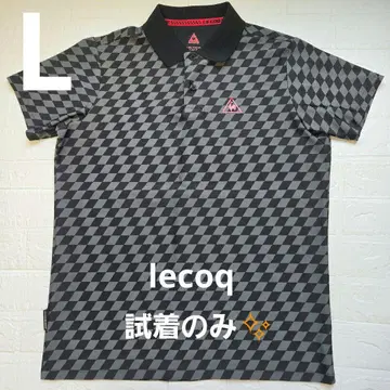 [ 시착만 한 상품 ] lecoq 골프 피케 셔츠 L